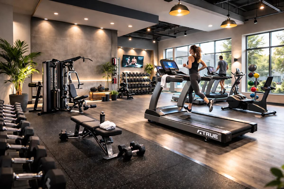 Pratique du fitness en salle de sport à tarif CSE
