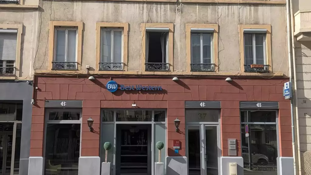 Façade d'un hôtel Best Western