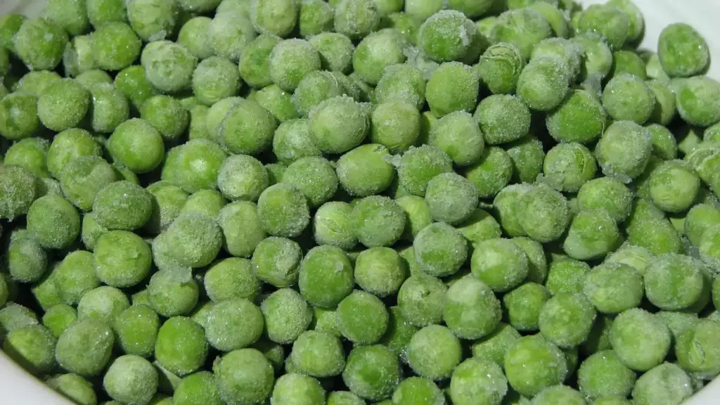 Petits pois surgelés