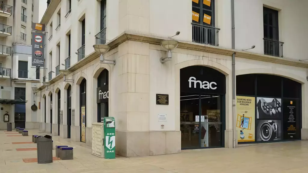 Façade d'un magasin Fnac