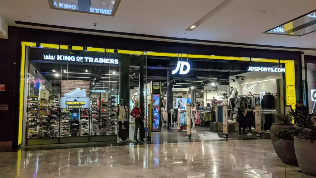 Façade d'un magasin JD Sports