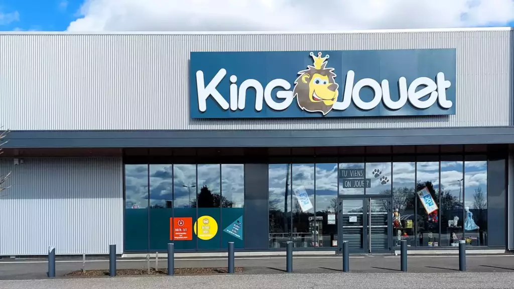 Façade d'un magasin King Jouet
