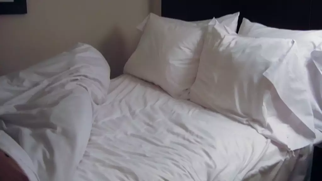 Linge de lit blanc