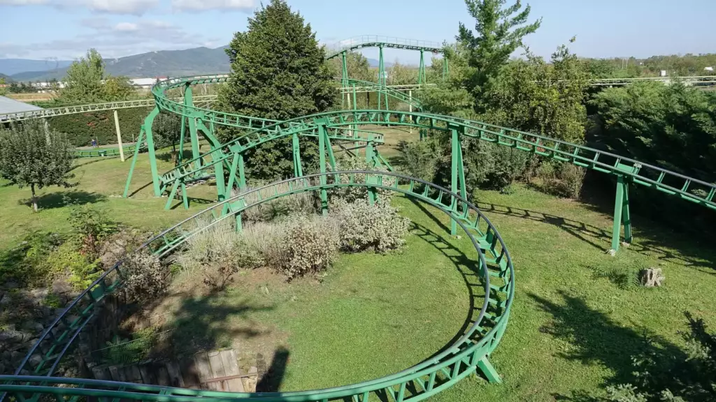Le train de la mine à Cigoland