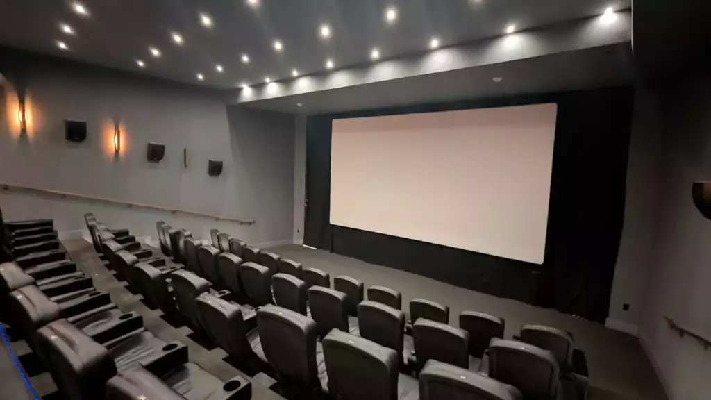 Salle de cinéma moderne