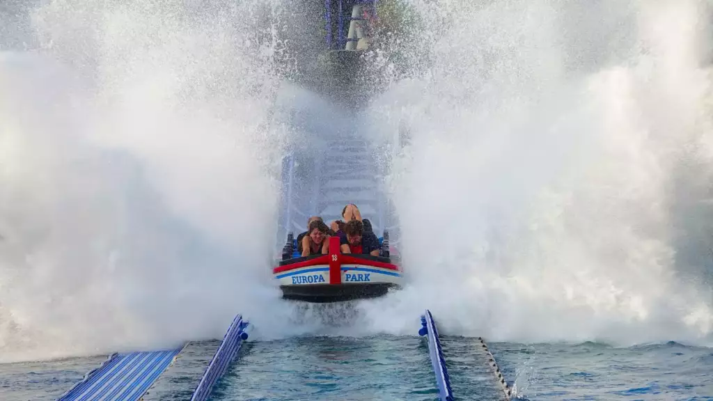 L'attraction aquatique Poseidon à Europa-Park