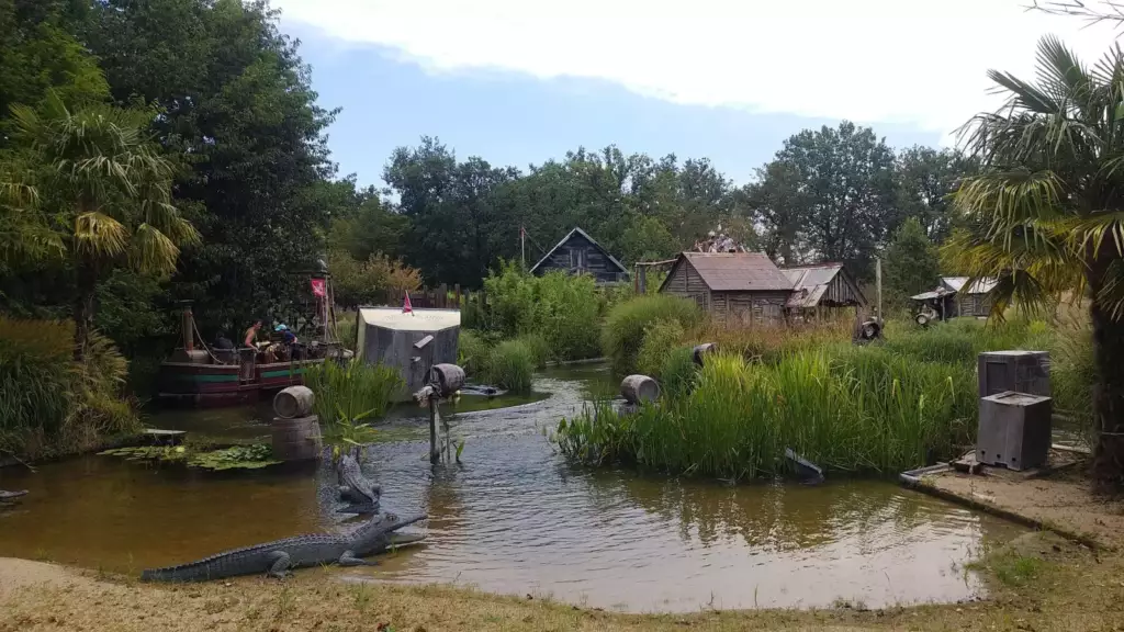 La baie des alligators au parc Le PAL